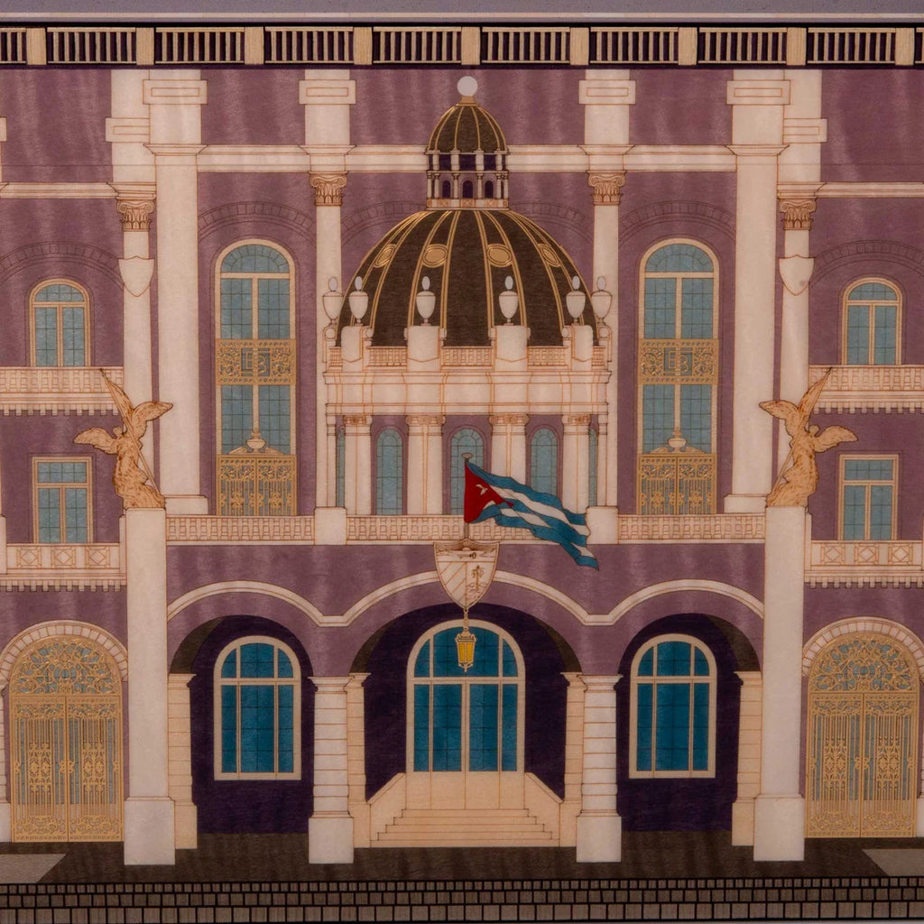 Elie Bleu - Casa Cubana Palace of the Revolution Humidor for 110 cigars CC15SY110T10