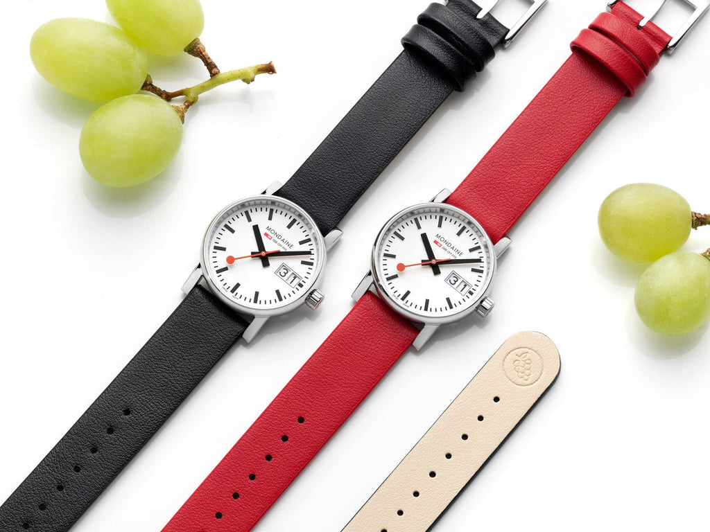 MONDAINE evo2, 30mm, Vegan  leather watch, MSE.30210.LCV