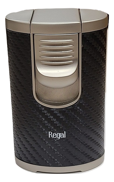Regal Quad Table Torch Lighter (Carbon)