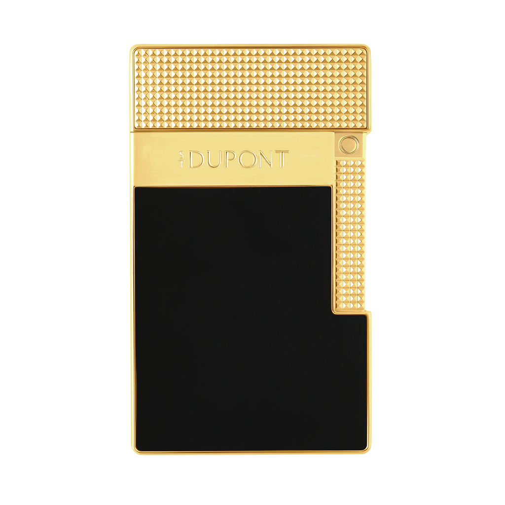 S. T. Dupont Table Lighter Black & Gold T20100