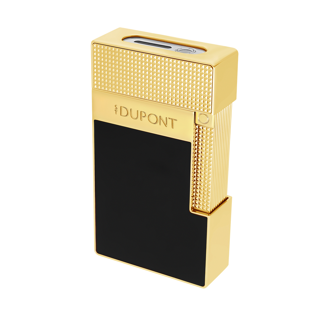 S. T. Dupont Table Lighter Black & Gold T20100