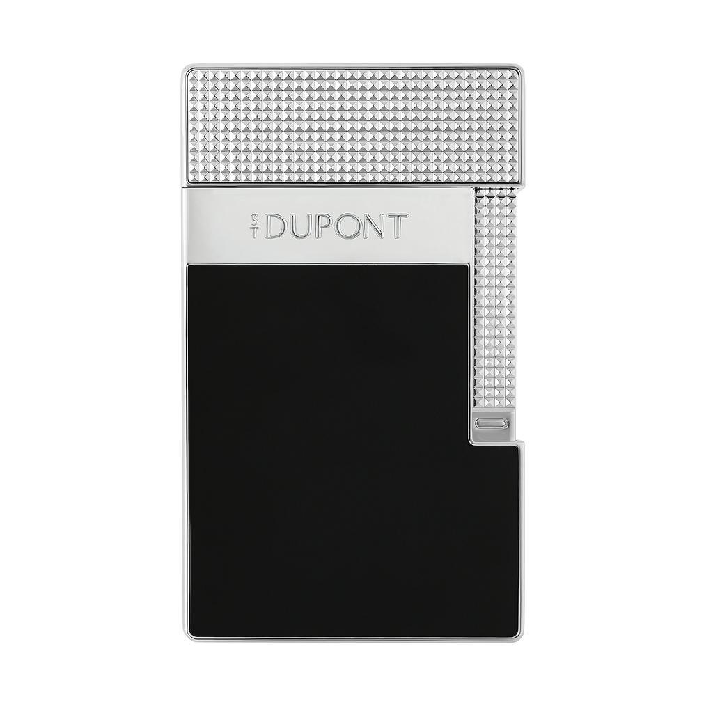 S. T. Dupont Table Lighter Black & Chrome T20101