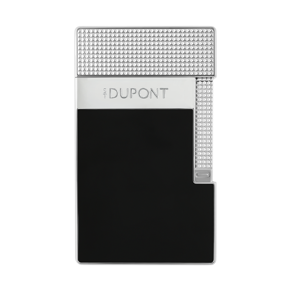 S. T. Dupont Table Lighter Black & Chrome T20101