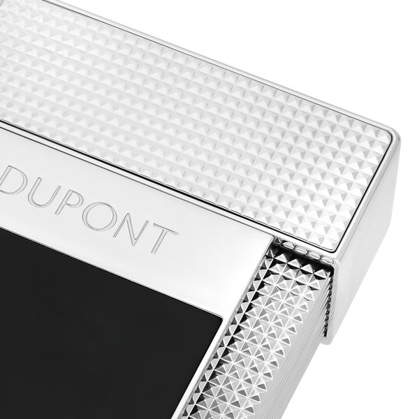 S. T. Dupont Table Lighter Black & Chrome T20101