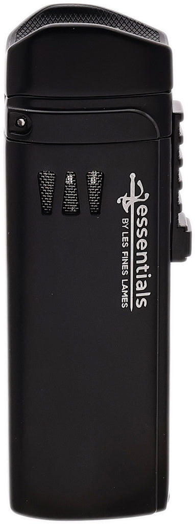 LES FINES LAMES - ESSENTIALS - Triple Torch Lighter Black