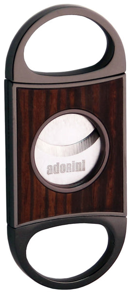 adorini 'Fusion' Double Blade Cutter - Gunmetal Ebony 16317