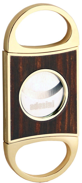 adorini 'Fusion' Double Blade Cutter - Golden Ebony 16319
