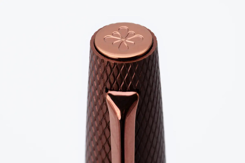 DIPLOMAT - Viper Guilloche Brown Roller Ball Pen D41303030