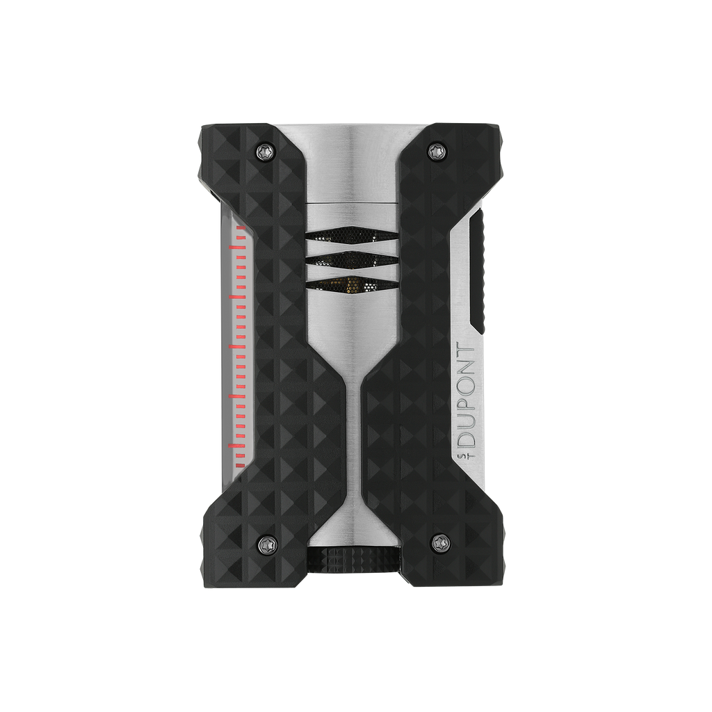 S.T. Dupont Windproof Brushed Lighter Chrome  W21324