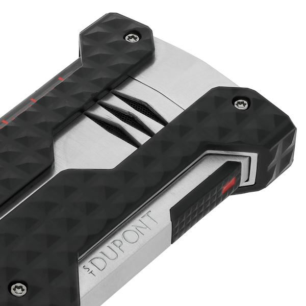 S.T. Dupont Windproof Brushed Lighter Chrome  W21324