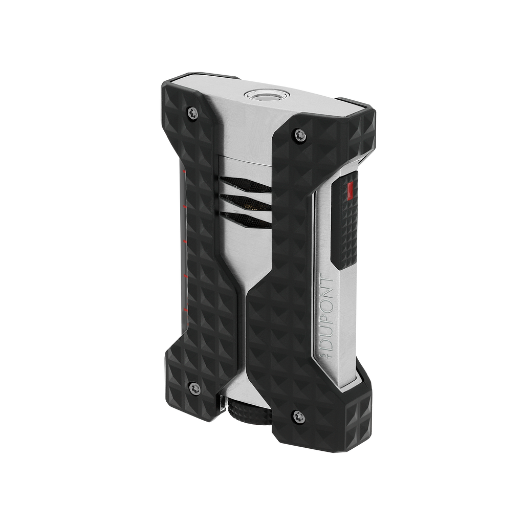 S.T. Dupont Windproof Brushed Lighter Chrome  W21324