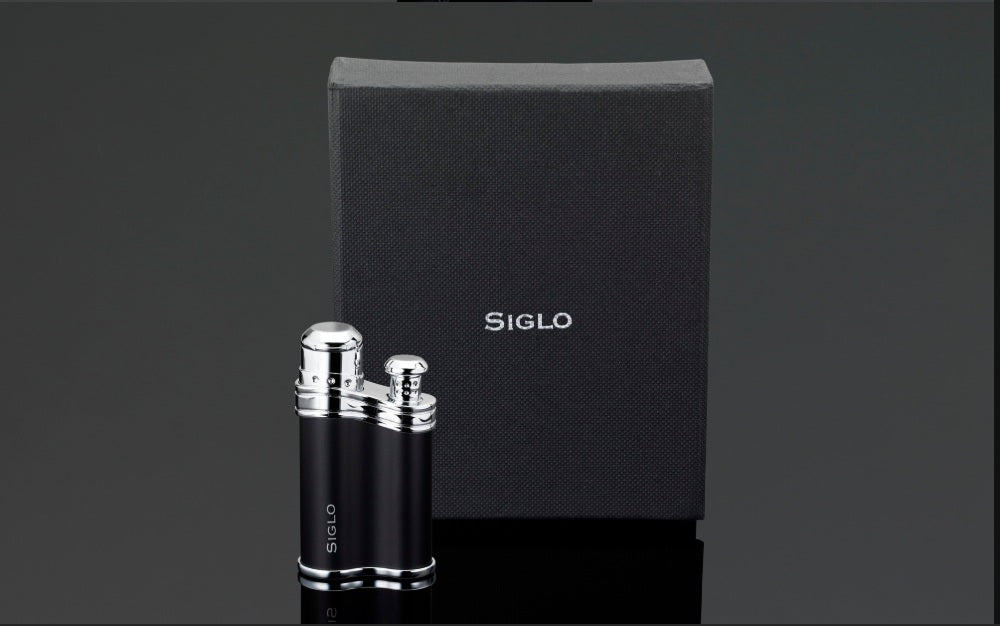 SIGLO Bean Shape Lighter -  Matt Black 10010446