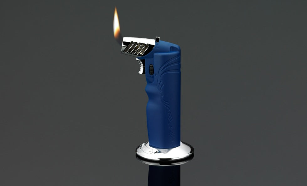 SIGLO Table Torch Oval- Blue 10010824D