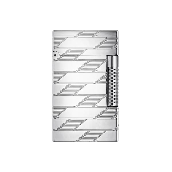 S.T. Dupont Le-Grand Guilloche Lighter Monogram 1872- Palladium  C23180