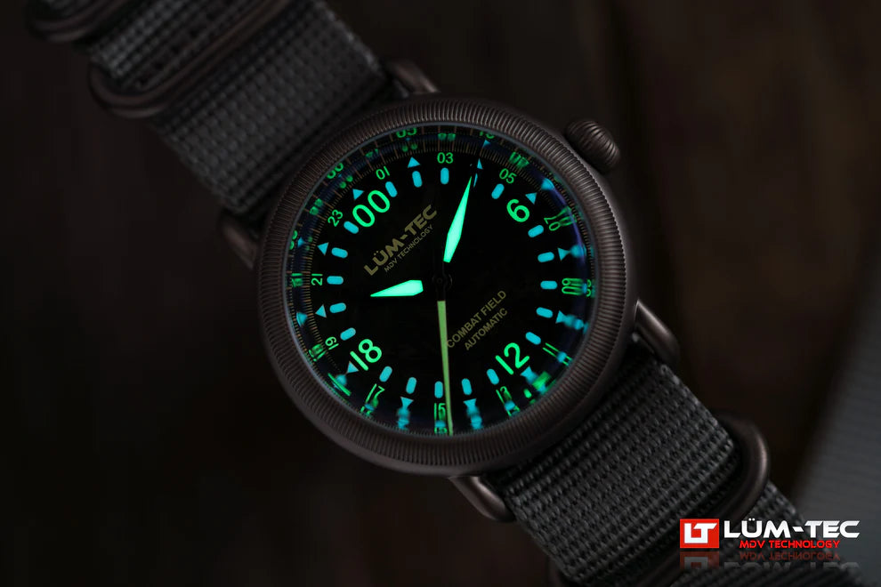 LUM-TEC Combat Field X5 Titanium 24H AUTOMATIC WATCH