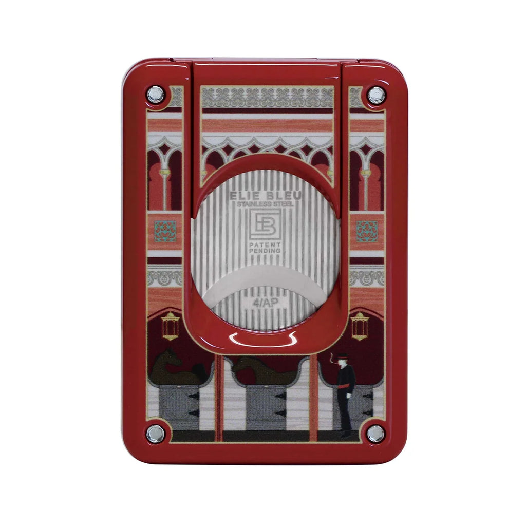 Elie Bleu - C4 Cigar Cutter - Casa Cubana Cienfuego, Red Lacq, Ltd Edition/ 488 EBC4045