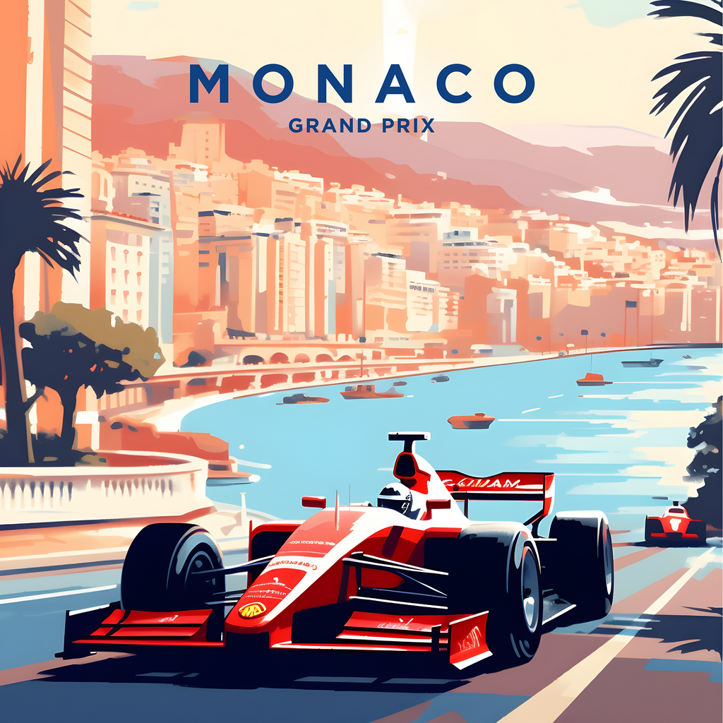 POCKET SQUARE 100% SILK - MONACO