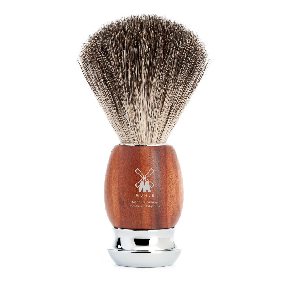 MÜHLE VIVO Shaving Brush, Pure Badger, Plum wood 81 H 331