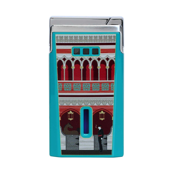 Elie Bleu -  J-15 Jet Flame Casa Cubana Cienfuego, Teal Lacq, Ltd Edition /488 EBJ1544