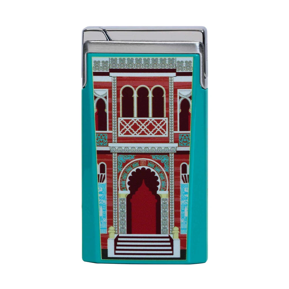 Elie Bleu -  J-15 Jet Flame Casa Cubana Cienfuego, Teal Lacq, Ltd Edition /488 EBJ1544