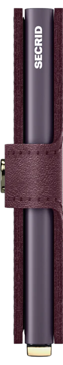 SECRID Miniwallet Premium Dusk Bordeaux