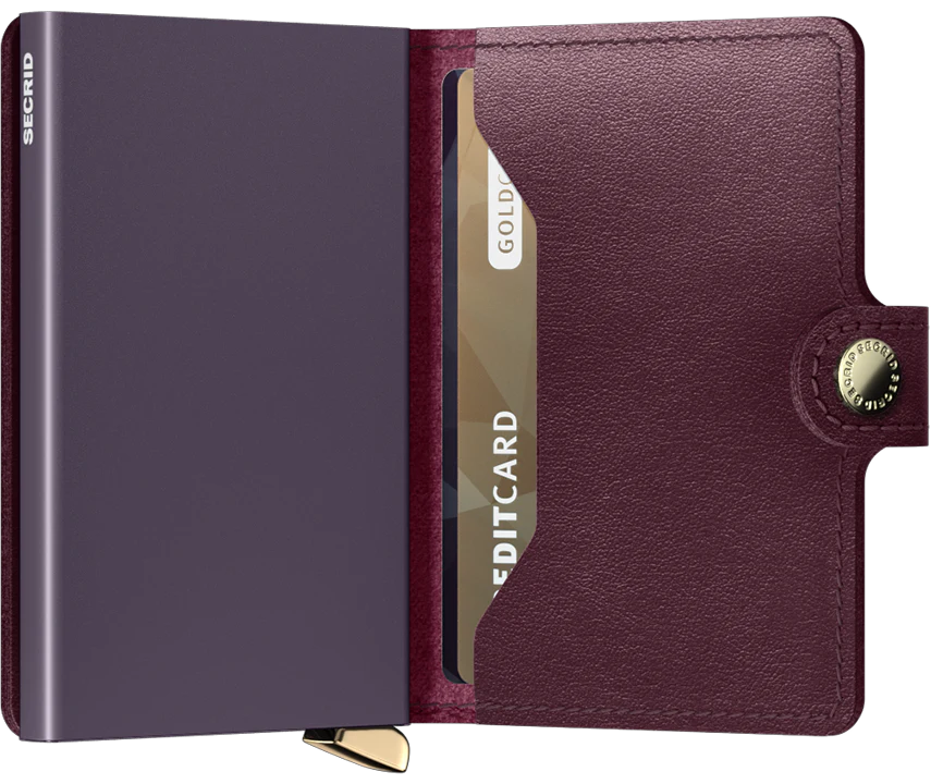 SECRID Miniwallet Premium Dusk Bordeaux