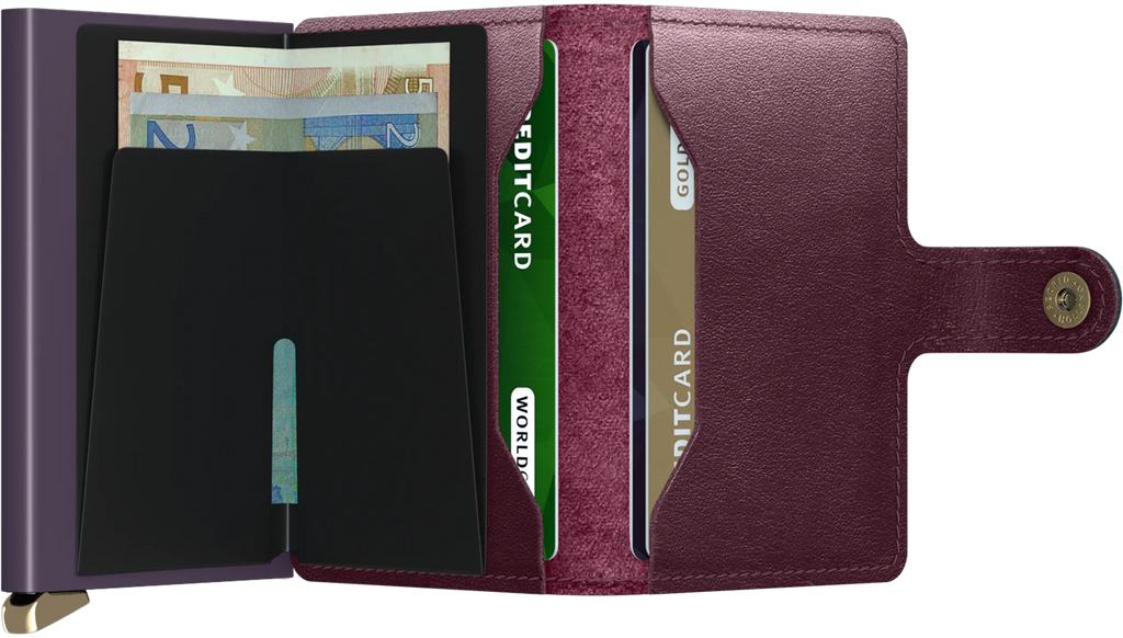 SECRID Miniwallet Premium Dusk Bordeaux