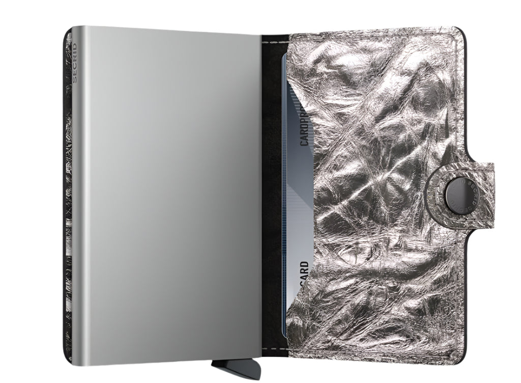 SECRID Miniwallet Crunch Silver