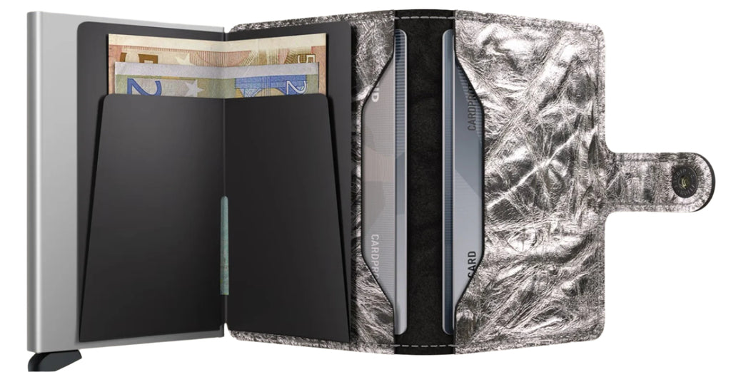 SECRID Miniwallet Crunch Silver