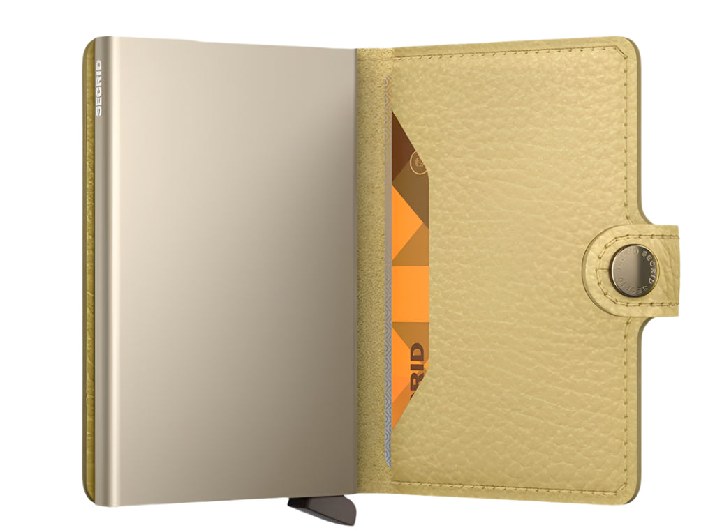 SECRID Miniwallet Pebble Butter Yellow