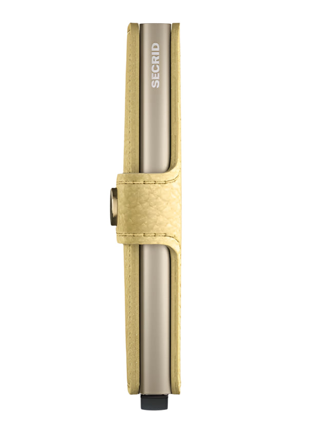 SECRID Miniwallet Pebble Butter Yellow