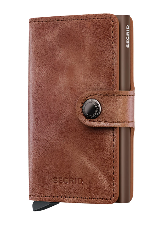SECRID Miniwallet Vintage Cognac