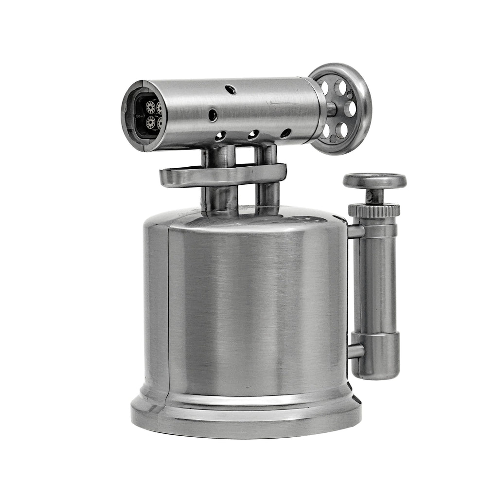 VECTOR Quadpump Table Lighter Gunmetal Satin