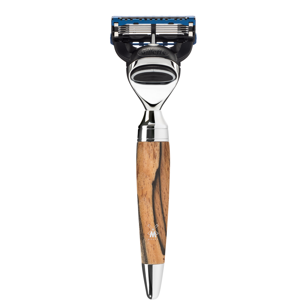 MÜHLE STYLO Fusion Razor, Spalted Beech  R 72 F