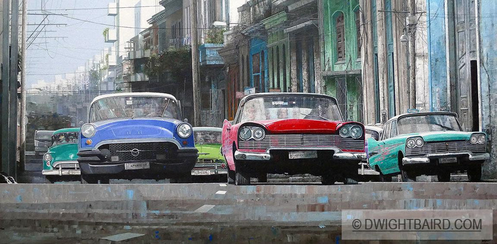 DWIGHT BAIRD - Rush Hour 24 x 48