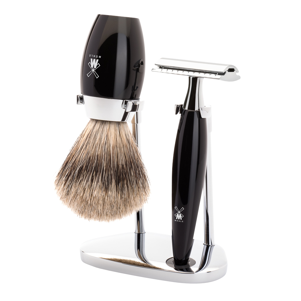 MUHLE - KOSMO Resin Shaving Set Brush and Safety Razor S 281 K 876 SR