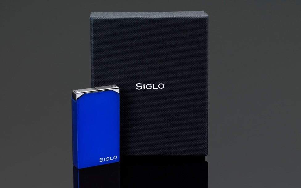 SIGLO Twin Flame Lighter Blue 10011508D