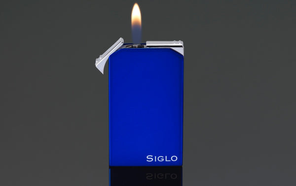 SIGLO Twin Flame Lighter Blue 10011508D