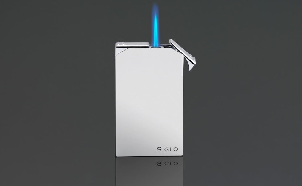 SIGLO Set TWIN Lighter and Cutter - Shiny Chrome 10012666