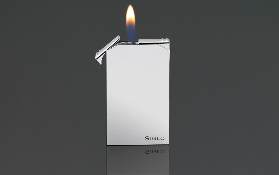SIGLO Set TWIN Lighter and Cutter - Shiny Chrome 10012666