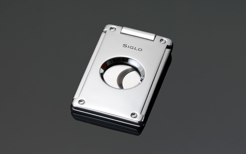 SIGLO Set TWIN Lighter and Cutter - Shiny Chrome 10012666