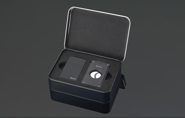 SIGLO Set TWIN Lighter and Cutter - Matt Black 10012665