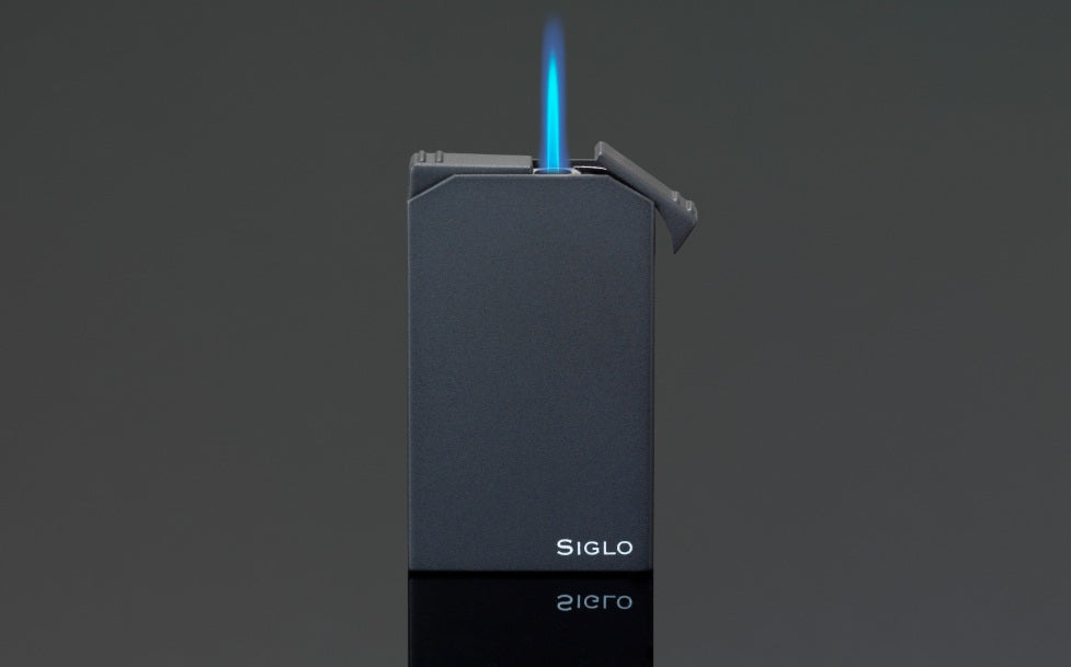 SIGLO Set TWIN Lighter and Cutter - Matt Black 10012665