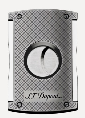 S.T. Dupont  MAXIJET CIGAR CUTTER-CHROME GRID 003257