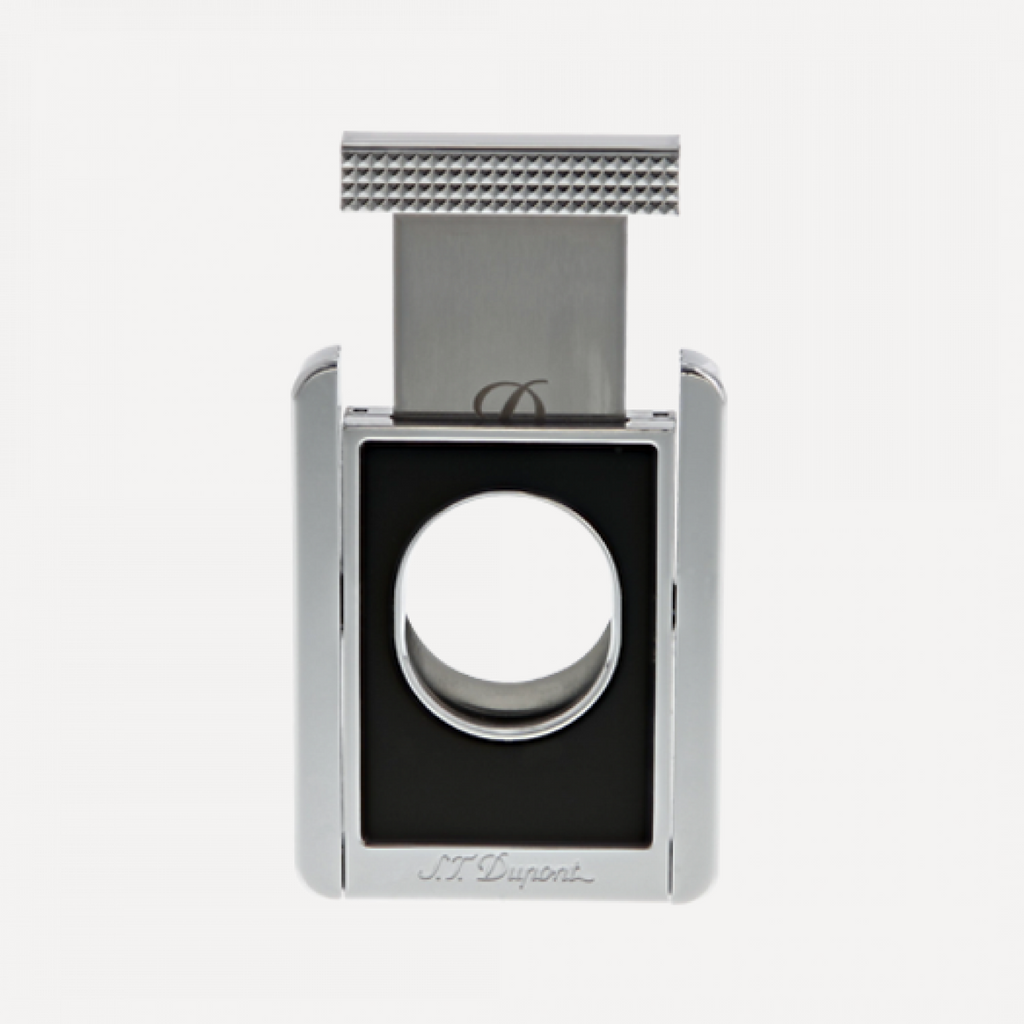 S.T. Dupont CIGAR CUTTER AND STAND BLACK CHROME 003415