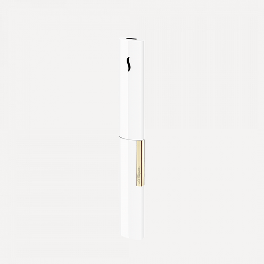 S.T. Dupont Candle Lighter The Wand White & Gold 024006