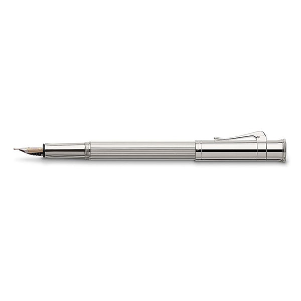 Graf von Faber-Castell Fountain pen Classic platinum-plated M-145560