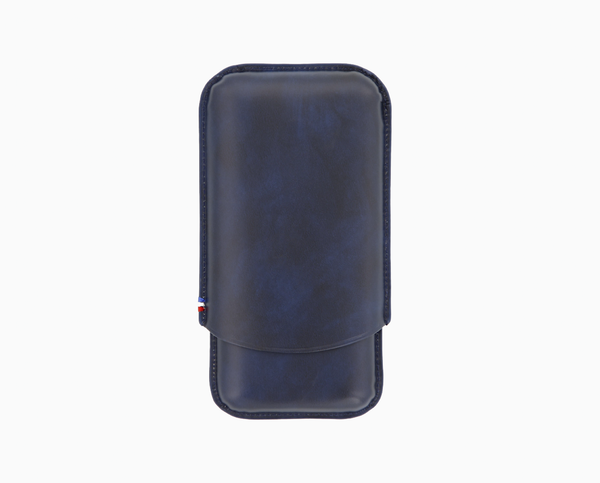 S.T. Dupont DARK BLUE 3 CIGAR CASE 183122