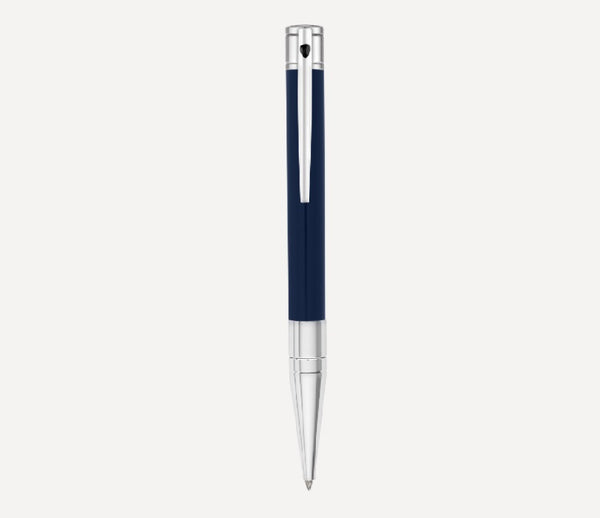 S.T. Dupont BALL POINT D-INITIAL BLUE-CHROME -265205