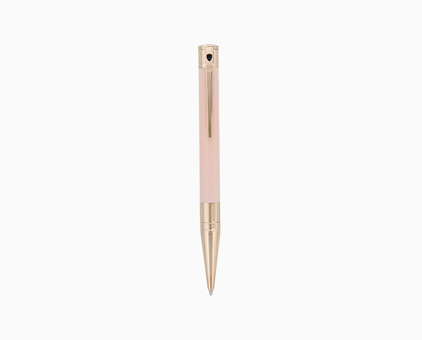 S.T. Dupont D-INITIAL PINK LACQUER AND ROSE GOLD BALLPOINT PEN - 265278
